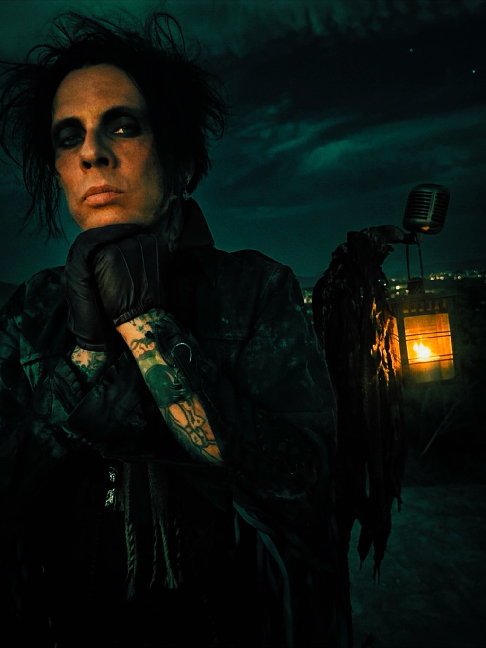 Goth Halloween horror zombie handmade costume - Picture 4 of 16